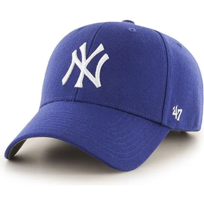 petten-gebogen-blauw-verstelbaar-voor-kinderen-van-new-york-yankees-mlb-van-47-brand petten-gebogen-blauw-verstelbaar-voor-kinderen-van-new-york-yankees-mlb-van-47-brand