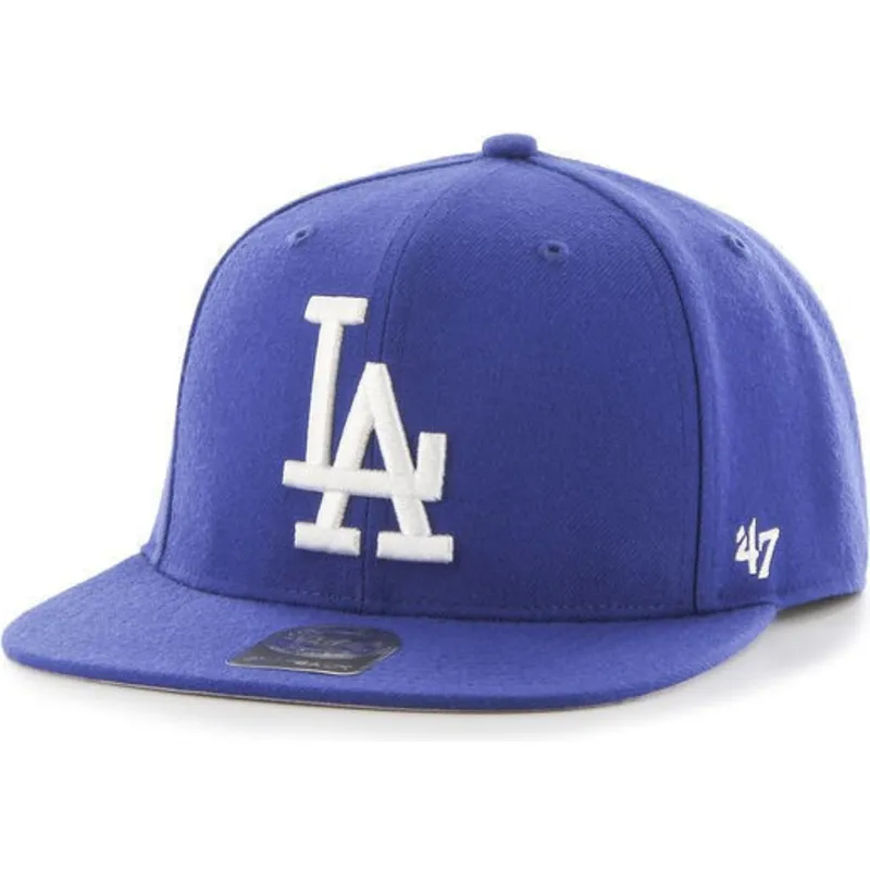petten-plat-blauw-snapback-van-los-angeles-dodgers-mlb-van-47-brand petten-plat-blauw-snapback-van-los-angeles-dodgers-mlb-van-47-brand