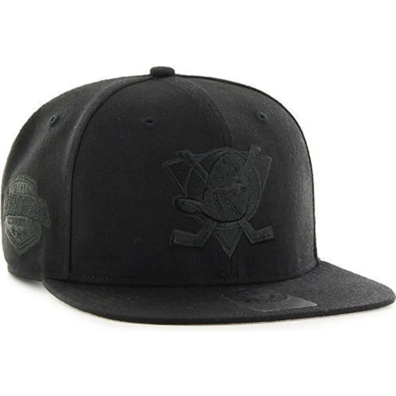 petten-plat-zwart-snapback-van-anaheim-ducks-nhl-van-47-brand petten-plat-zwart-snapback-van-anaheim-ducks-nhl-van-47-brand