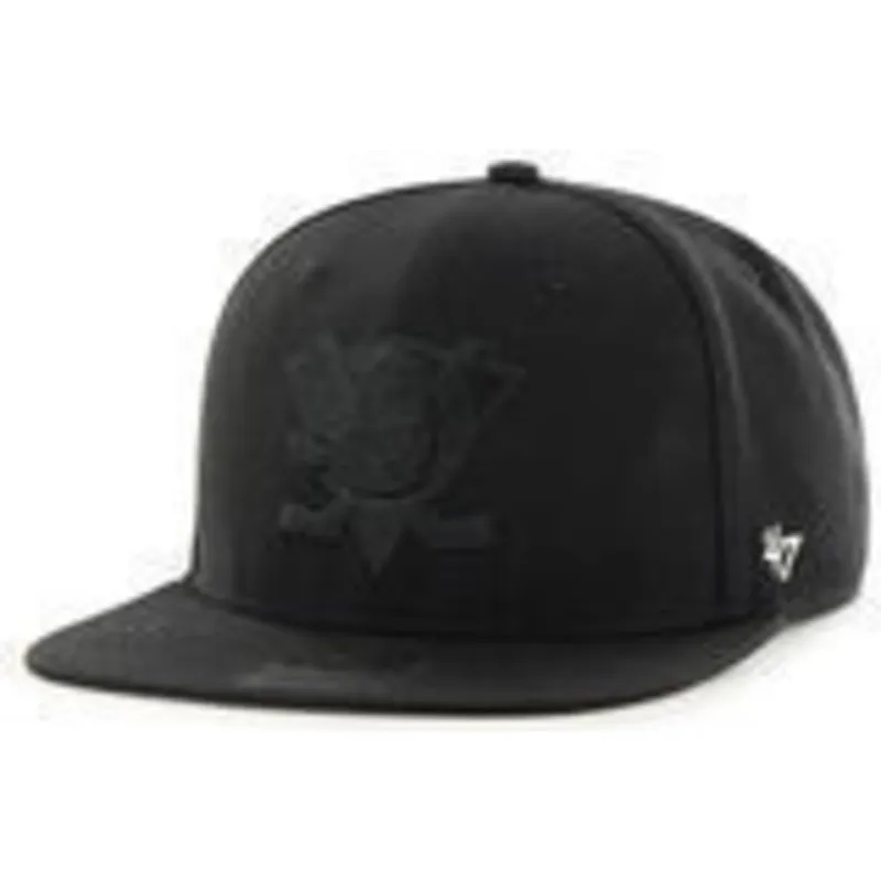 petten-plat-zwart-snapback-van-anaheim-ducks-nhl-van-47-brand petten-plat-zwart-snapback-van-anaheim-ducks-nhl-van-47-brand