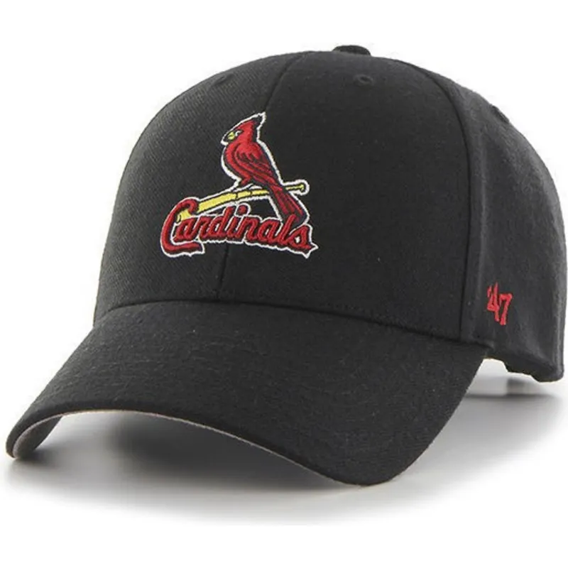 petten-gebogen-zwart-verstelbaar-clasico-van-st-louis-cardinals-mlb-van-47-brand petten-gebogen-zwart-verstelbaar-clasico-van-st-louis-cardinals-mlb-van-47-brand