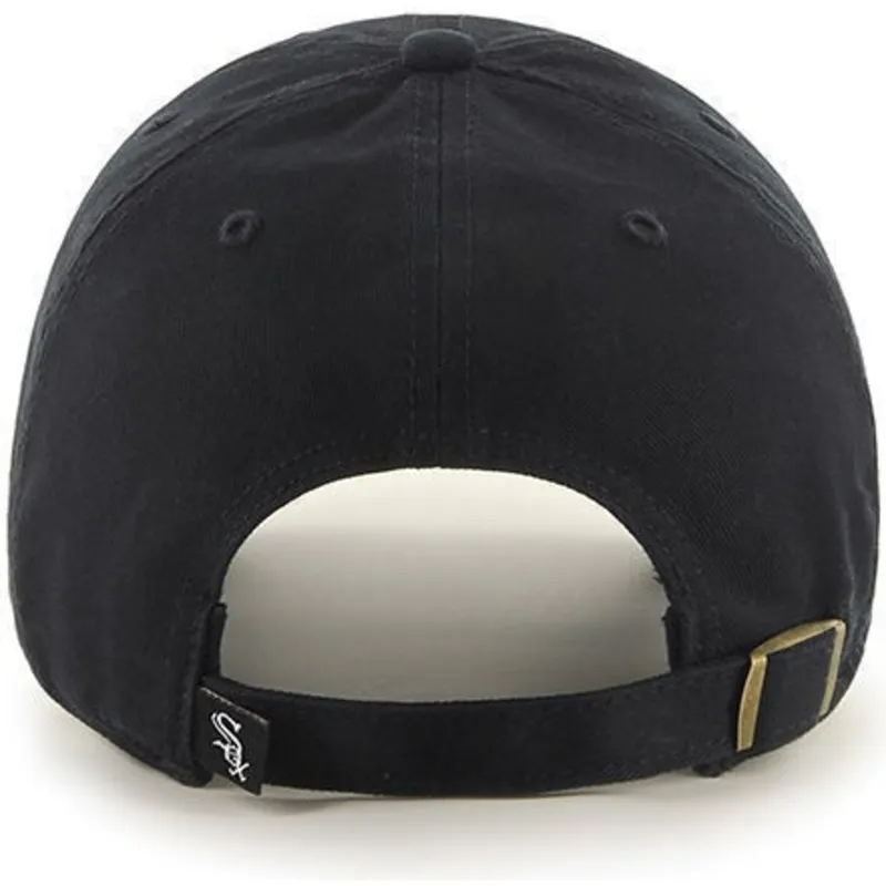 petten-gebogen-zwart-verstelbaar-van-chicago-white-sox-mlb-van-47-brand petten-gebogen-zwart-verstelbaar-van-chicago-white-sox-mlb-van-47-brand