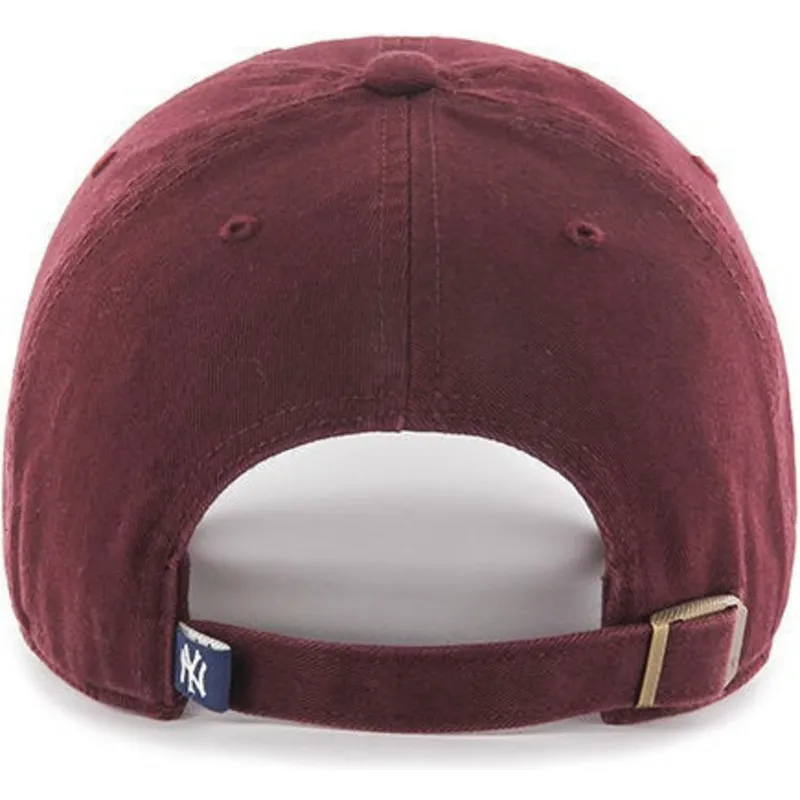 petten-gebogen-rood-verstelbaar-van-new-york-yankees-mlb-van-47-brand petten-gebogen-rood-verstelbaar-van-new-york-yankees-mlb-van-47-brand