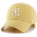petten-gebogen-geel-verstelbaar-van-new-york-yankees-mlb-van-47-brand