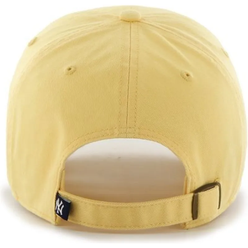 petten-gebogen-geel-verstelbaar-van-new-york-yankees-mlb-van-47-brand