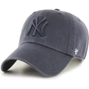 petten-gebogen-grijs-verstelbaar-denim-van-new-york-yankees-mlb-van-47-brand