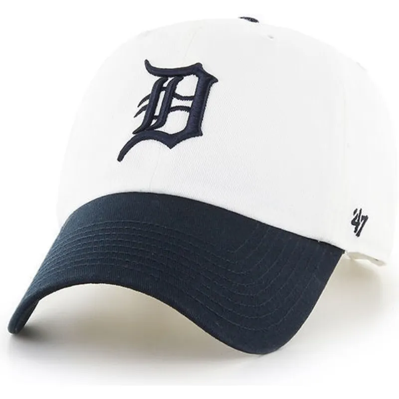 petten-gebogen-wit-verstelbaar-en-dos-tonos-van-detroit-tigers-mlb-van-47-brand petten-gebogen-wit-verstelbaar-en-dos-tonos-van-detroit-tigers-mlb-van-47-brand