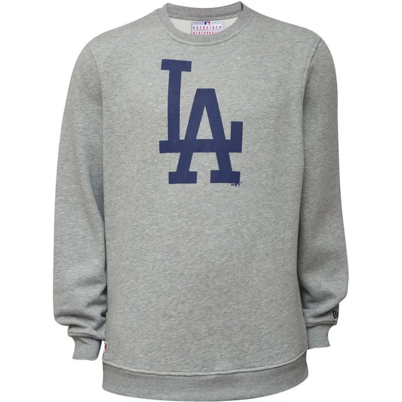 sweater-zonder-capuchon-grijs-crew-neck-van-los-angeles-dodgers-mlb-van-new-era