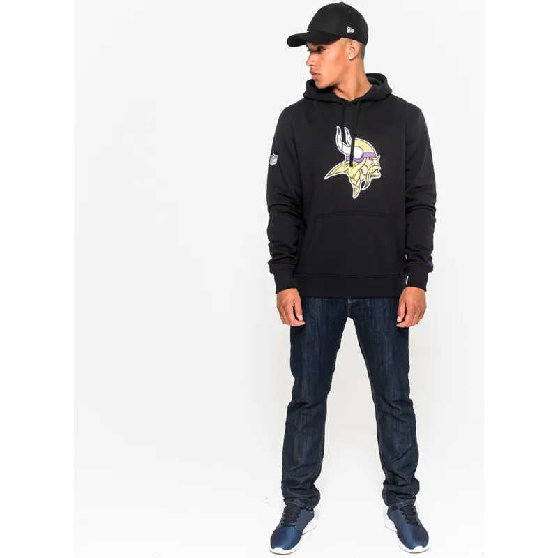sweater-met-capuchon-zwart-pullover-hoodie-van-minnesota-vikings-nfl-van-new-era