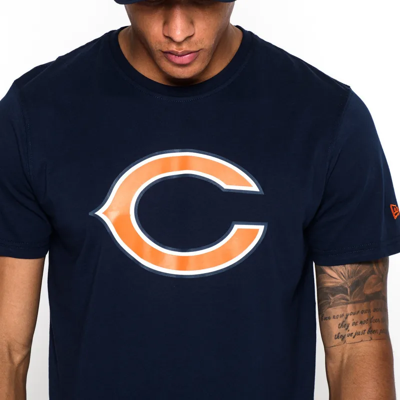 t-shirt-korte-mouw-blauw-van-chicago-bears-nfl-van-new-era