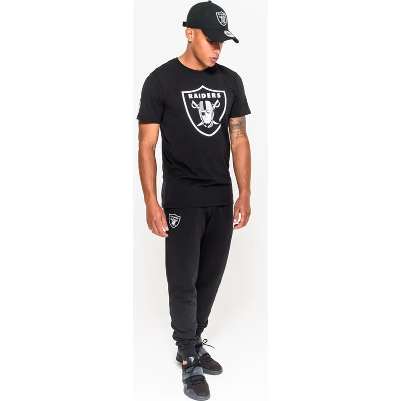 t-shirt-korte-mouw-zwart-van-las-vegas-raiders-nfl-van-new-era