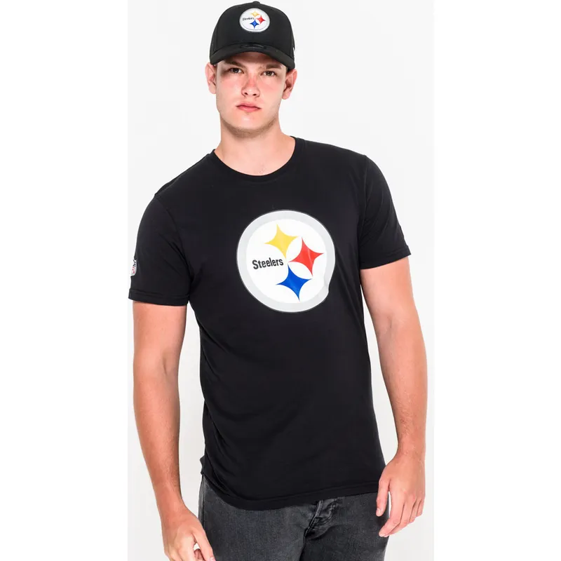 t-shirt-korte-mouw-zwart-van-pittsburgh-steelers-nfl-van-new-era