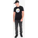 t-shirt-korte-mouw-zwart-van-pittsburgh-steelers-nfl-van-new-era