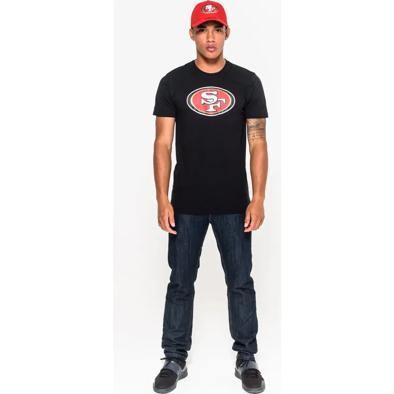 t-shirt-korte-mouw-zwart-van-san-francisco-49ers-nfl-van-new-era