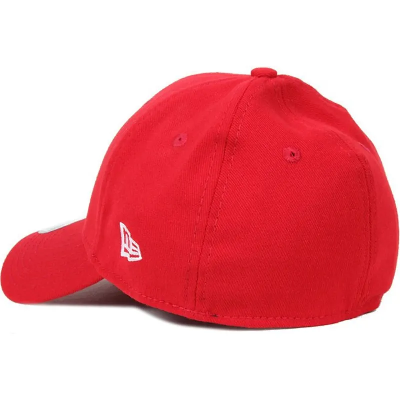 petten-gebogen-rood-fitted-39thirty-basic-flag-van-new-era petten-gebogen-rood-fitted-39thirty-basic-flag-van-new-era