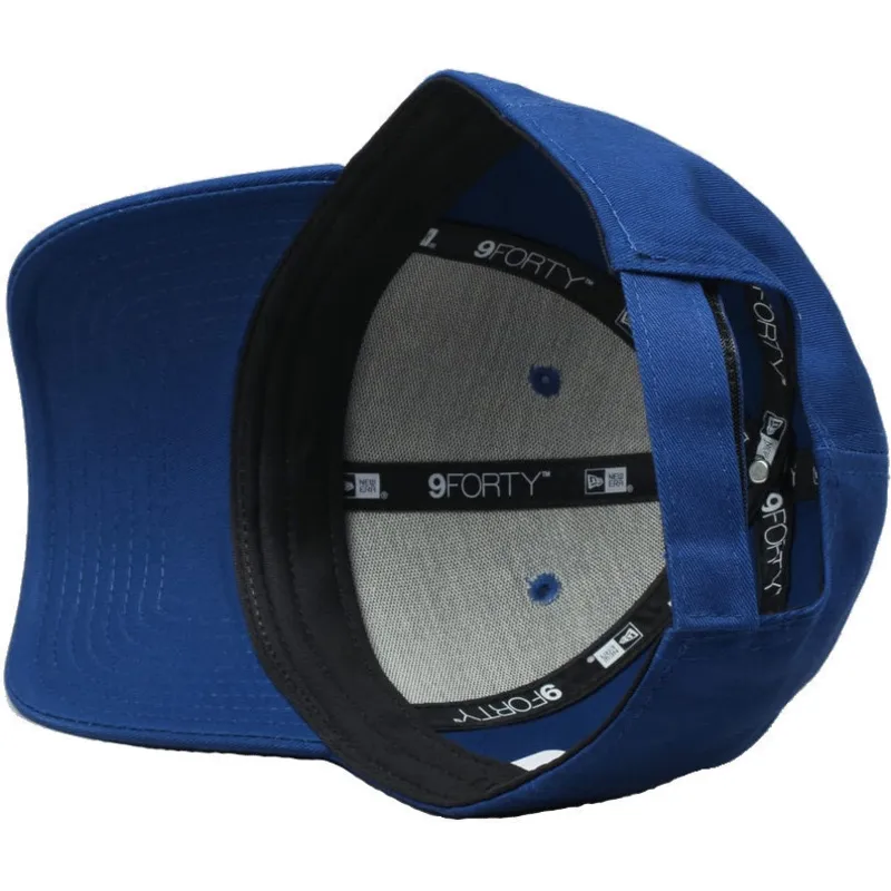 petten-gebogen-blauw-verstelbaar-9forty-basic-flag-van-new-era petten-gebogen-blauw-verstelbaar-9forty-basic-flag-van-new-era