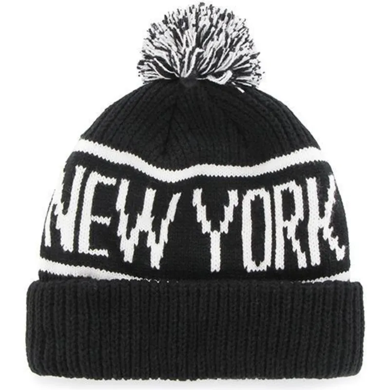 mutsen-pompon-zwart-van-new-york-yankees-mlb-van-47-brand