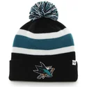 mutsen-pompon-zwart-van-san-jose-sharks-nhl-van-47-brand