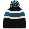 mutsen-pompon-zwart-van-san-jose-sharks-nhl-van-47-brand