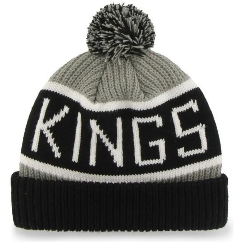 mutsen-pompon-grijs-van-los-angeles-kings-nhl-van-47-brand