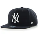 petten-plat-zwart-snapback-van-new-york-yankees-mlb-van-47-brand