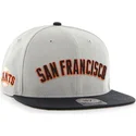 petten-plat-grijs-snapback-letras-van-san-francisco-giants-mlb-van-47-brand