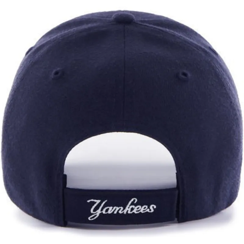 petten-gebogen-marineblauw-verstelbaar-van-new-york-yankees-mlb-van-47-brand