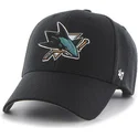 petten-gebogen-zwart-verstelbaar-van-san-jose-sharks-nhl-van-47-brand