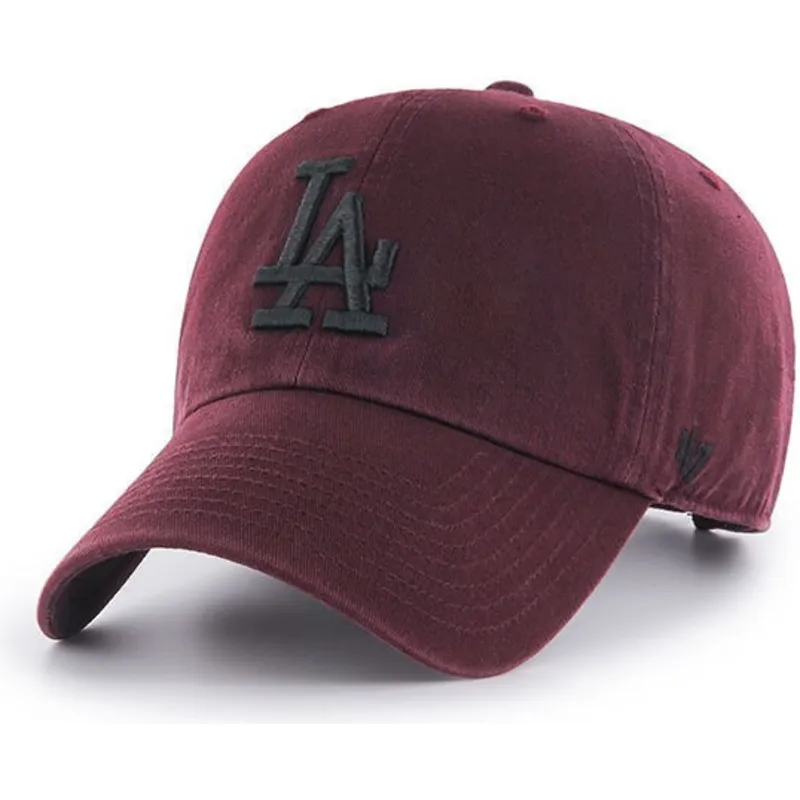 petten-gebogen-rood-verstelbaar-van-los-angeles-dodgers-mlb-van-47-brand
