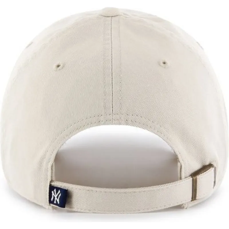 petten-gebogen-creme-verstelbaar-van-new-york-yankees-mlb-van-47-brand