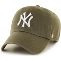 petten-gebogen-bruin-verstelbaar-van-new-york-yankees-mlb-van-47-brand