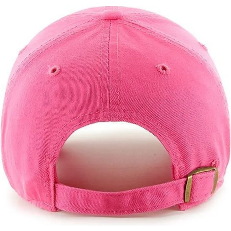 petten-gebogen-roze-verstelbaar-van-new-york-yankees-mlb-van-47-brand