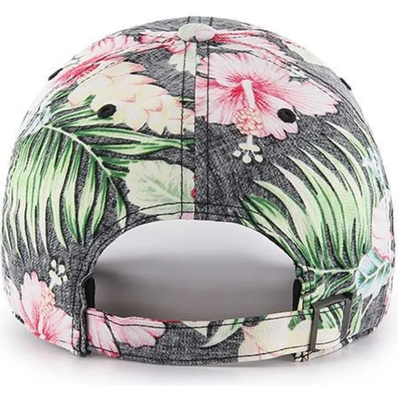 petten-gebogen-grijs-verstelbaar-estampado-floral-van-new-york-yankees-mlb-van-47-brand