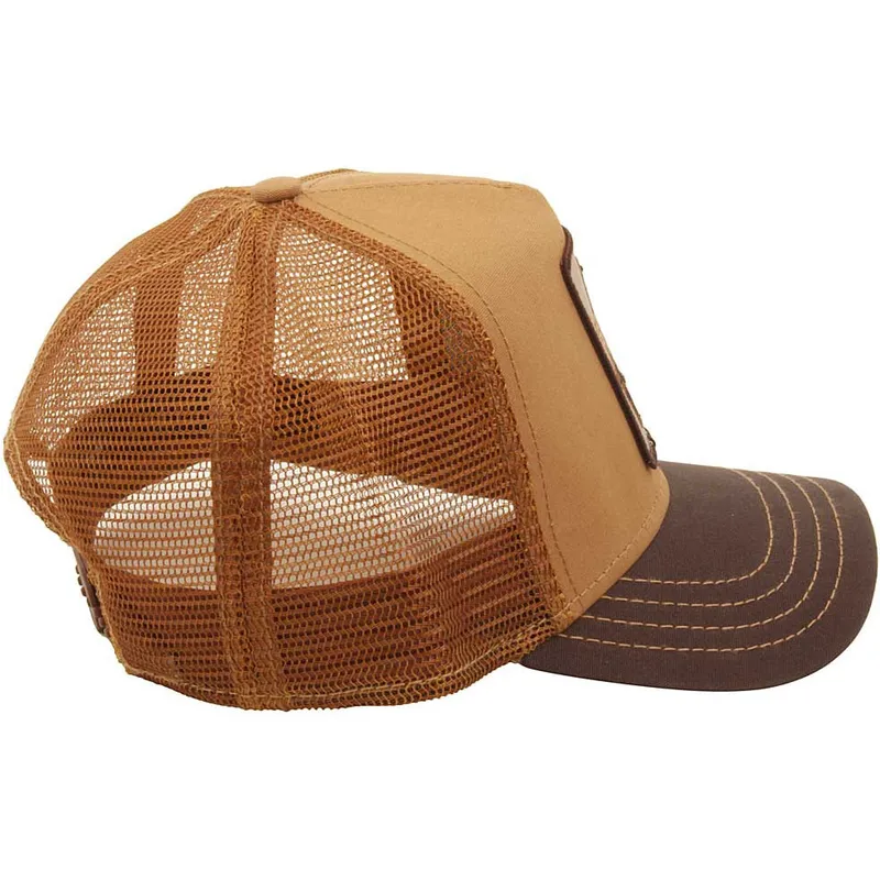 petten-gebogen-bruin-snapback-osezno-cub-the-farm-van-goorin-bros petten-gebogen-bruin-snapback-osezno-cub-the-farm-van-goorin-bros