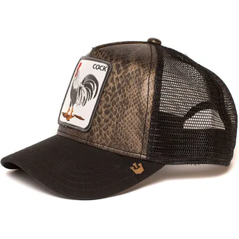 petten-gebogen-zwart-snapback-tropical-the-farm-van-goorin-bros