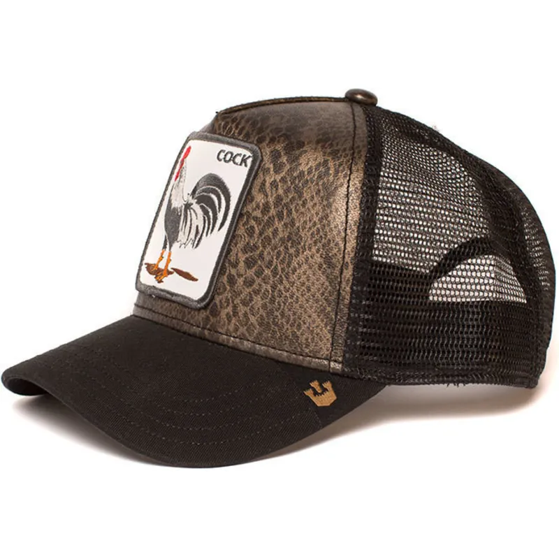 petten-gebogen-zwart-snapback-tropical-the-farm-van-goorin-bros