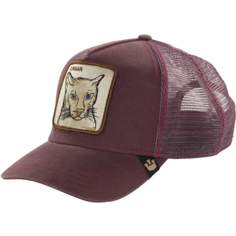 petten-gebogen-rood-snapback-cougar-the-farm-van-goorin-bros