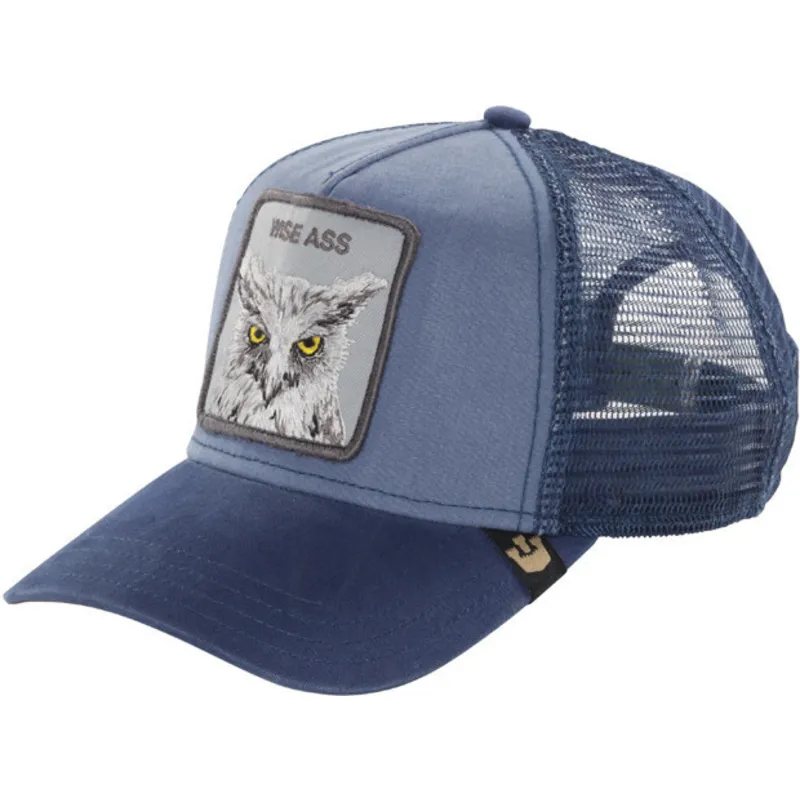 petten-gebogen-blauw-snapback-smarty-pants-the-farm-van-goorin-bros petten-gebogen-blauw-snapback-smarty-pants-the-farm-van-goorin-bros