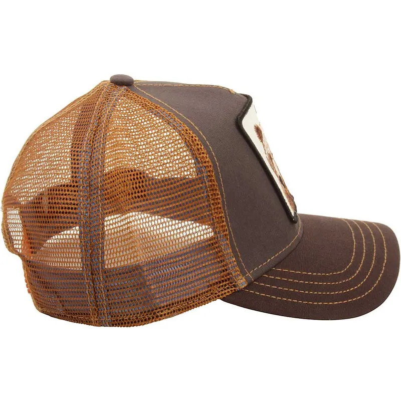 petten-gebogen-bruin-snapback-grizz-the-farm-van-goorin-bros