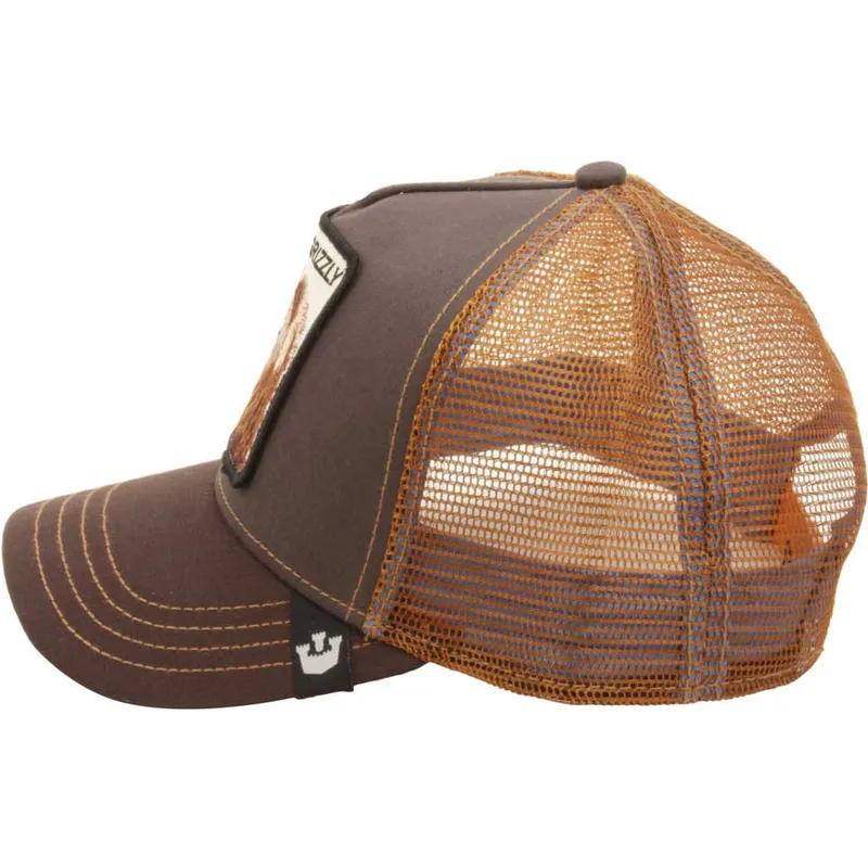 petten-gebogen-bruin-snapback-grizz-the-farm-van-goorin-bros