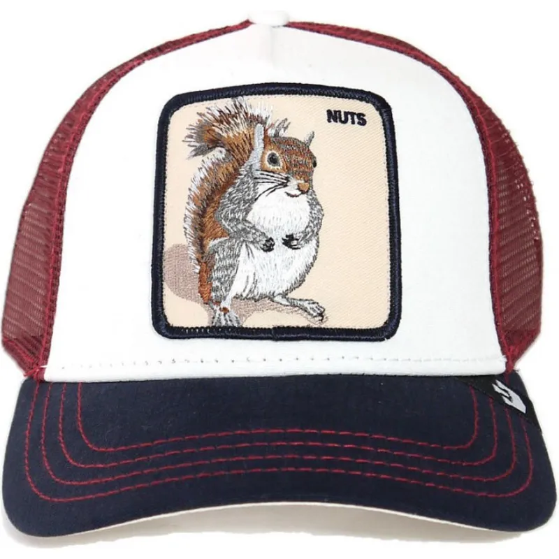 petten-gebogen-wit-snapback-bonkers-the-farm-van-goorin-bros