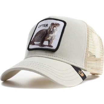 petten-gebogen-beige-snapback-otter-the-farm-van-goorin-bros