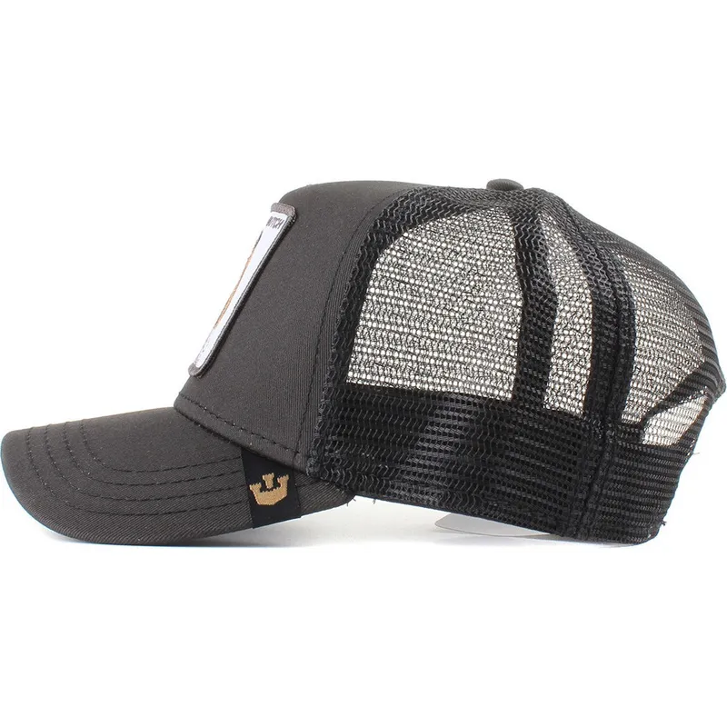 petten-gebogen-zwart-snapback-butch-the-farm-van-goorin-bros