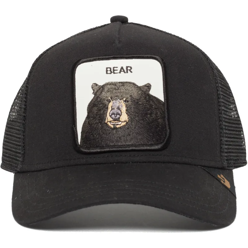 petten-gebogen-zwart-snapback-black-bear-the-farm-van-goorin-bros petten-gebogen-zwart-snapback-black-bear-the-farm-van-goorin-bros