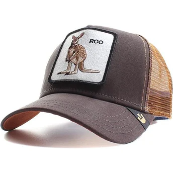 petten-gebogen-bruin-snapback-roo-the-farm-van-goorin-bros