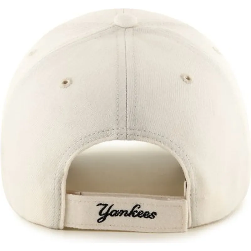 petten-gebogen-creme-verstelbaar-van-new-york-yankees-mlb-van-47-brand