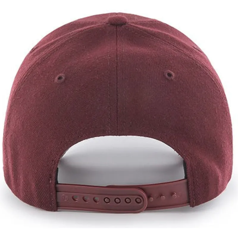 petten-gebogen-rood-snapback-van-new-york-yankees-mlb-van-47-brand