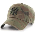 petten-gebogen-camouflage-verstelbaar-van-new-york-yankees-mlb-van-47-brand