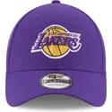petten-gebogen-paars-verstelbaar-9forty-the-league-van-los-angeles-lakers-nba-van-new-era