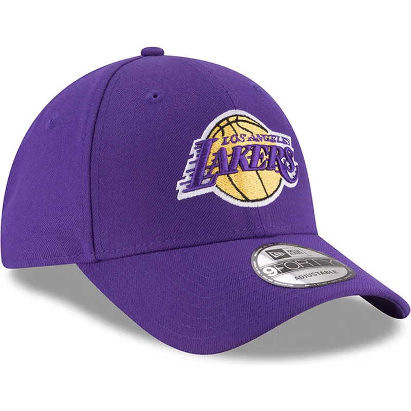 petten-gebogen-paars-verstelbaar-9forty-the-league-van-los-angeles-lakers-nba-van-new-era